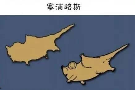 搞笑欧洲地图,欧洲各国风趣地理大揭秘